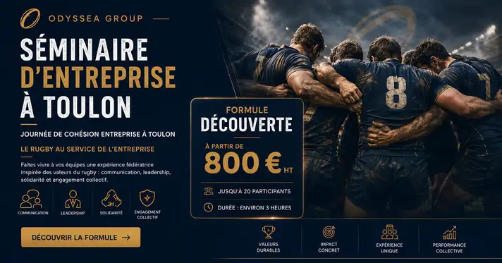 Organisez un s�minaire d�entreprise � Toulon autour des valeurs du rugby